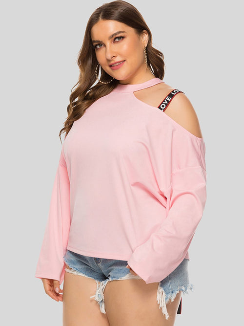 Enchanted Love Cold-Shoulder Blouse: Whimsical Romance 😍