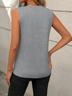 Opulent Rayon Sophistication Tank