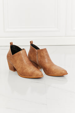 Luxe Caramel Embroidered Cowboy Bootie: Opulent Elegance