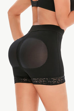 Lace Trim Shaping Shorts: Sexy Curves Enhancer