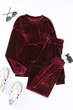 Fireside Charm Velvet Lounge Set 🌟