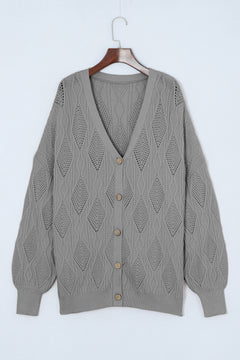 Enchanted Apricot Elegance Cardigan