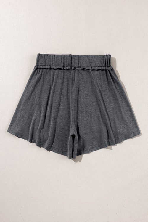 Comfy Gray Culotte Shorts for Everyday Chic