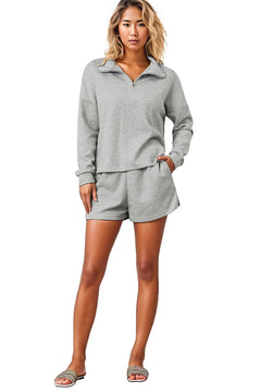 Cloud 9 Chic Zip-Up Lounge Set