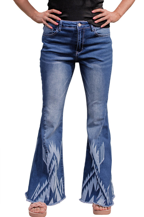 Blue High Rise Flare Jeans: Your Ultimate Style!