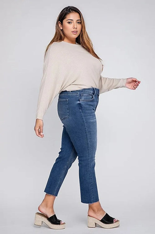 Enchanted Romance High Rise Jeans: Elegance Awaits 💖