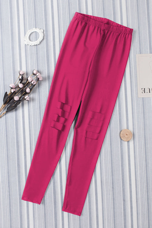 Pink Tie Dye Cut-Out Leggings: Slay in Style!