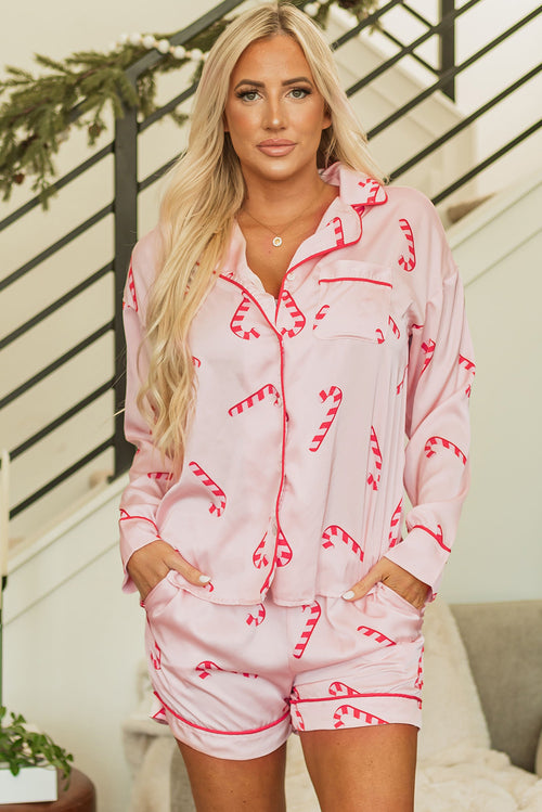 Candy Cane Dreamland Pajama Set