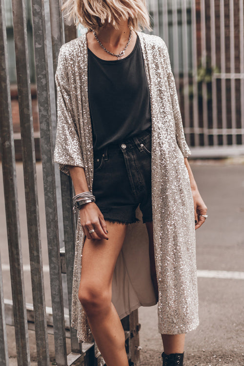 Shine Bright Kimono Duster: Be the Star! ✨