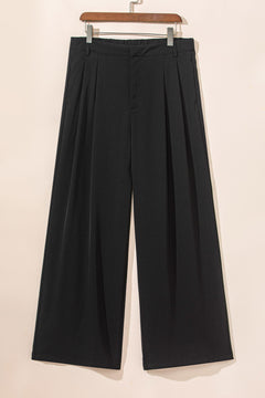 Chic Black Wide Leg Pants: Slay All Day!