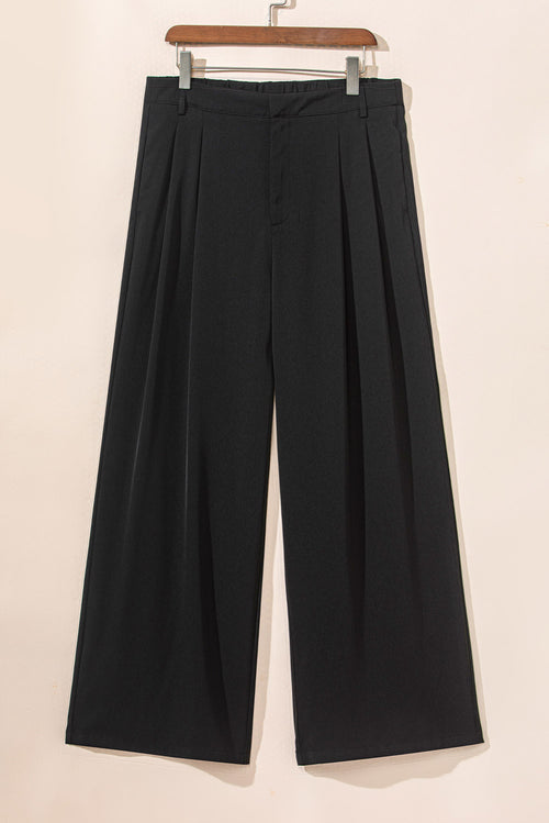 Chic Black Wide Leg Pants: Slay All Day!