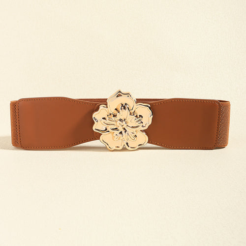 Alloy Flower Buckle: A Serenade to Elegance