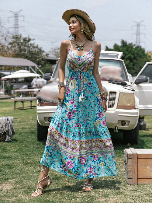 Bohemian Beach Maxi Dress: Effortless Summer Elegance