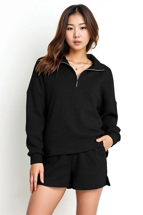 Cloud 9 Chic Zip-Up Lounge Set