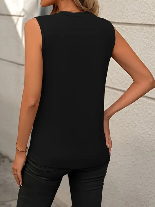 Opulent Rayon Sophistication Tank