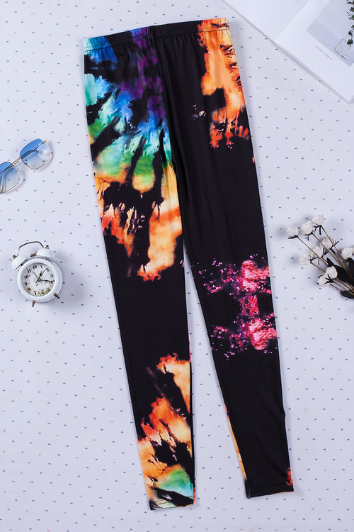 Pink Tie Dye Cut-Out Leggings: Slay in Style!