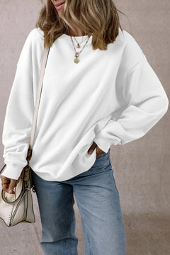 Parchment Dreamy Fleece Oversized Sweatshirt