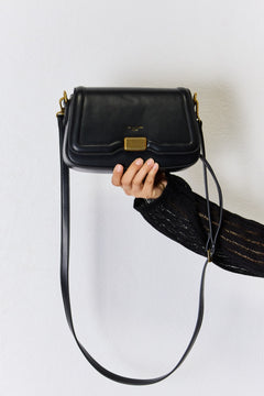 Elegant PU Leather Crossbody: 'A Bard's Choice'