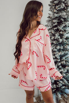 Candy Cane Dreamland Pajama Set