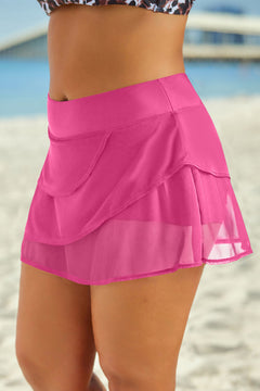 Seductive Seas Layered Swim Skirt