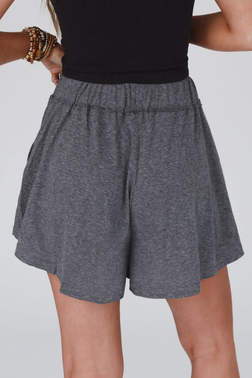 Comfy Gray Culotte Shorts for Everyday Chic