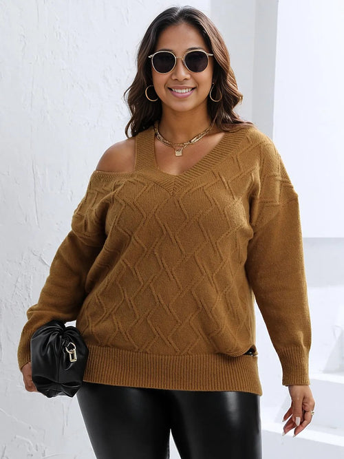 Enchanted Romance: Vixen's Plus Size Sweater