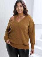 Enchanted Romance: Vixen's Plus Size Sweater