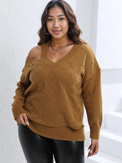 Enchanted Romance: Vixen's Plus Size Sweater