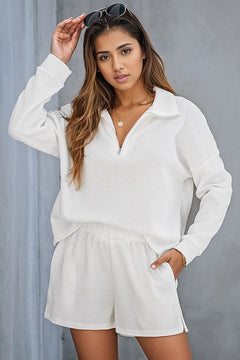 Cloud 9 Chic Zip-Up Lounge Set