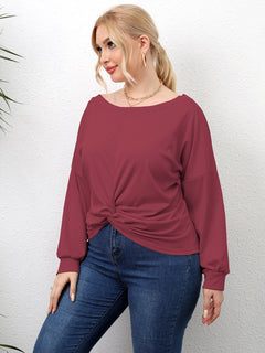 Enchanted Love Draped Romance Tee: Embrace Elegance.