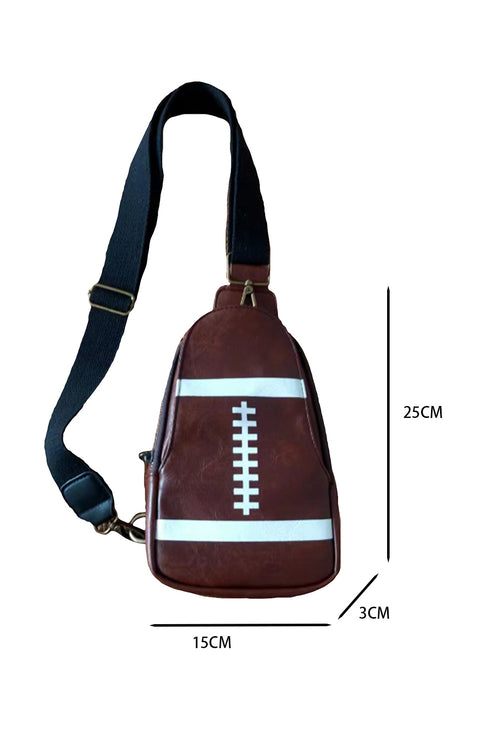 The Brown Rugby PU Mini Crossbody Bag 🎭