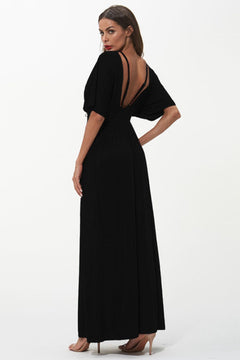 Elegance Redefined: Chic Backless Maxi Dress