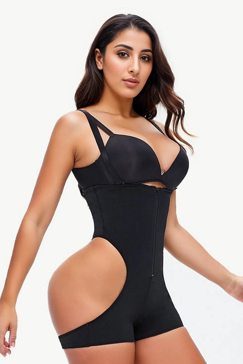 Full Size Cutout Under-Bust Shaping Bodysuit