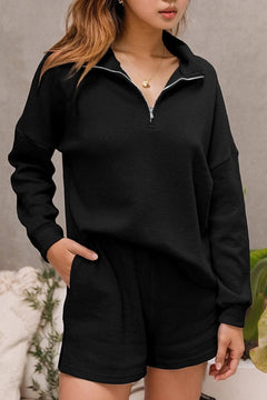 Cloud 9 Chic Zip-Up Lounge Set