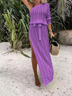 Whispers of Love One-Shoulder Knit Dress 💖