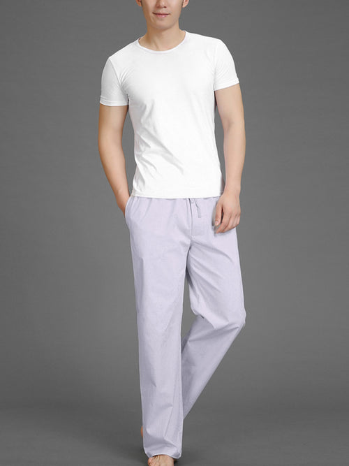 Classic Cotton Slim Fit Pants: Stylish Comfort