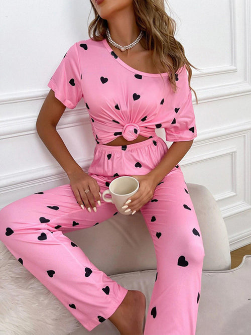 Enchanting Dreams Short-Sleeved Pajama Set 💫