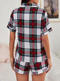 Charming Plaid Magic Cozy Shorts & Tee