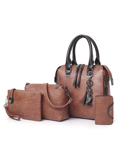 Renaissance Elegance PU Handbag Set