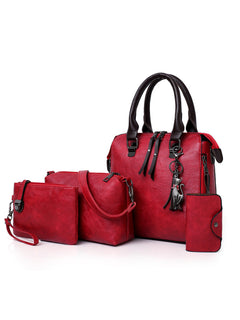 Renaissance Elegance PU Handbag Set