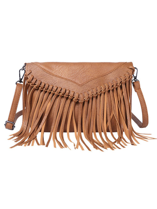 Chic Envelope Tassel Shoulder Messenger Bag