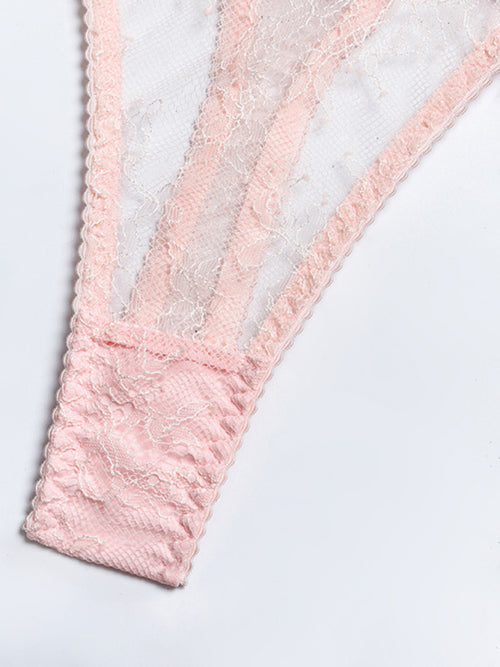 Enchanting Goddess Lace Feather Lingerie 💖