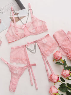 Enchanted Night Whispers Lingerie Set