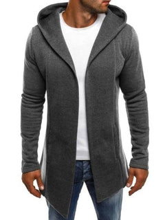 Men's Classic Hooded Cardigan: Style in Comfort