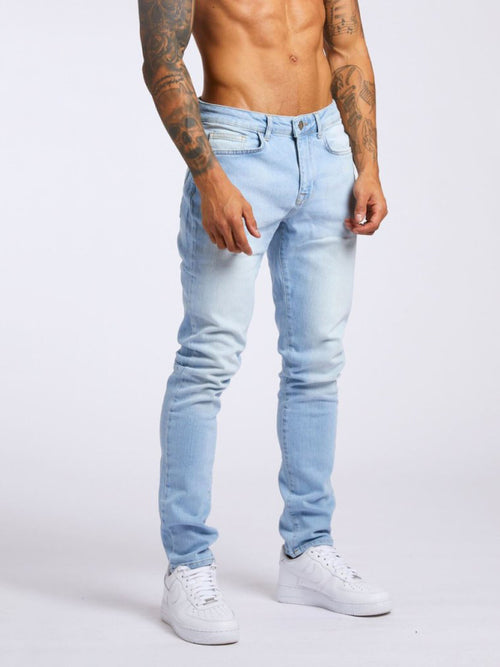 Solid Fit Skinny Jeans: Urban Jungle Mastery