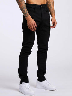 Solid Fit Skinny Jeans: Urban Jungle Mastery