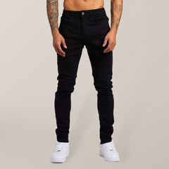 Solid Fit Skinny Jeans: Urban Jungle Mastery