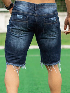 Modern Slim Fit Men's Fashion Jeans Shorts