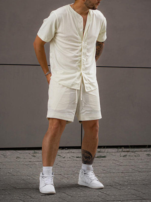 Summer Sports Suit: Effortless Sophistication for Gentlemen