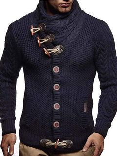 Timeless elegance: Luxe Turtleneck Button Sweater